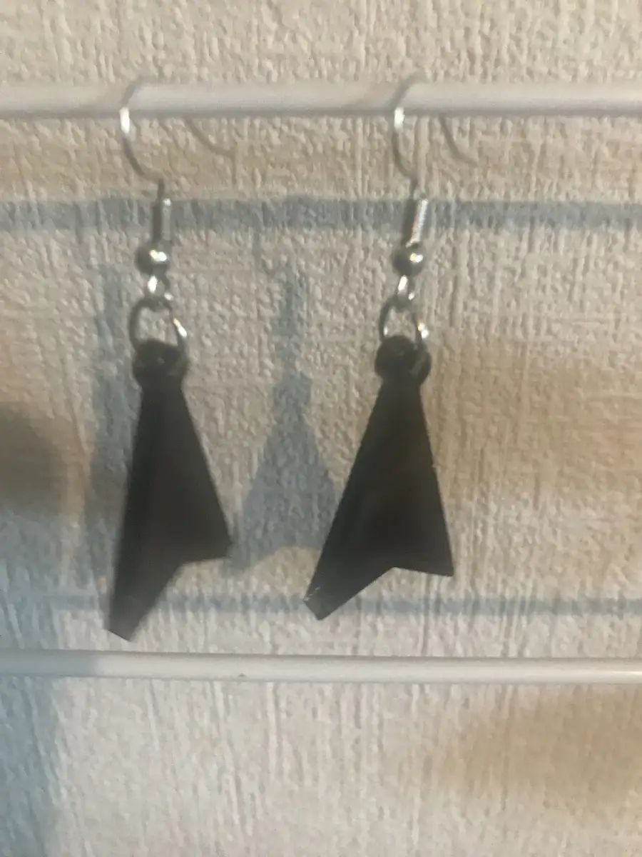 boucles d'oreilles forme géométrique