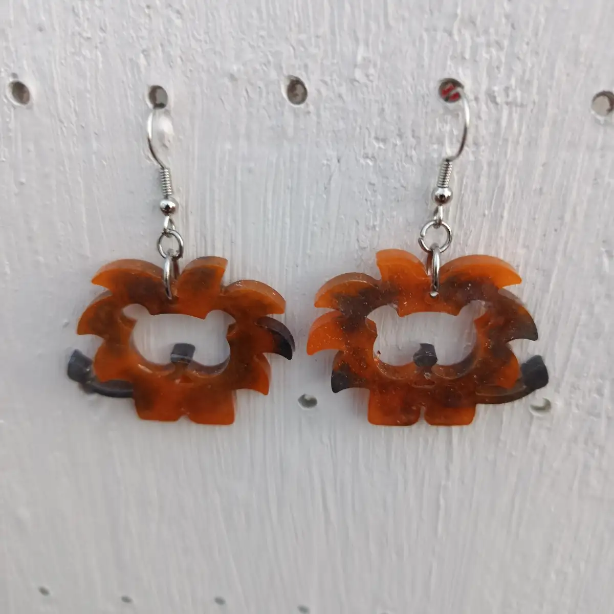 boucles d'oreille lions