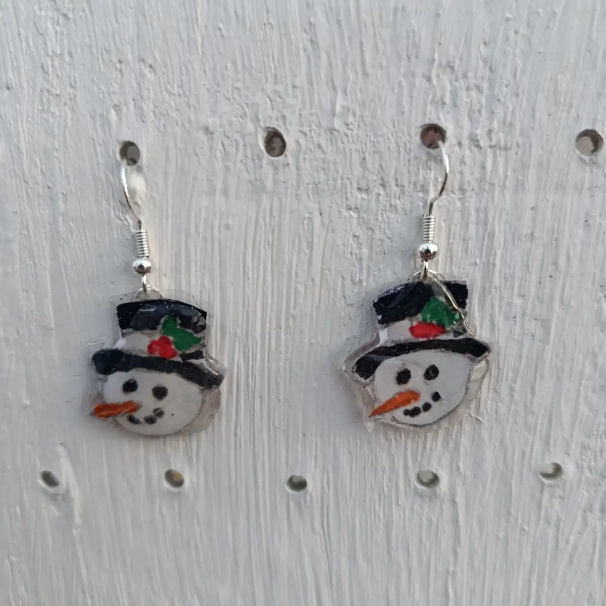 boucles d'oreilles noel