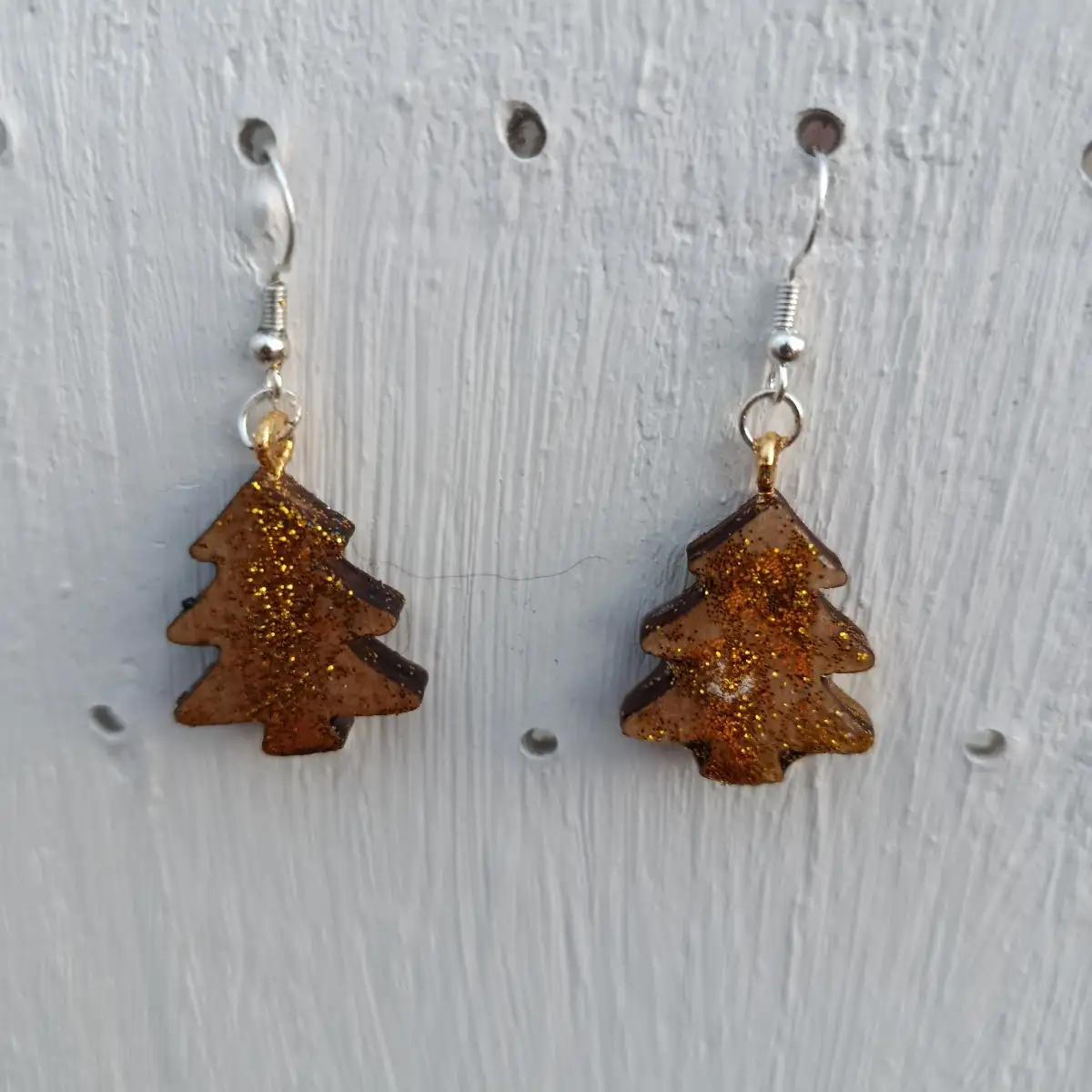 boucles d'oreilles noel